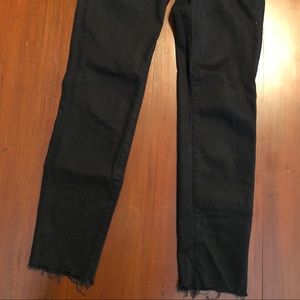 Vince black denim